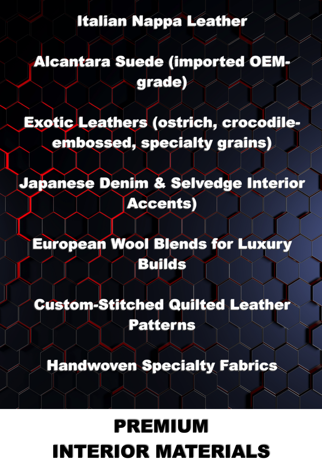 MC - Imports Materials